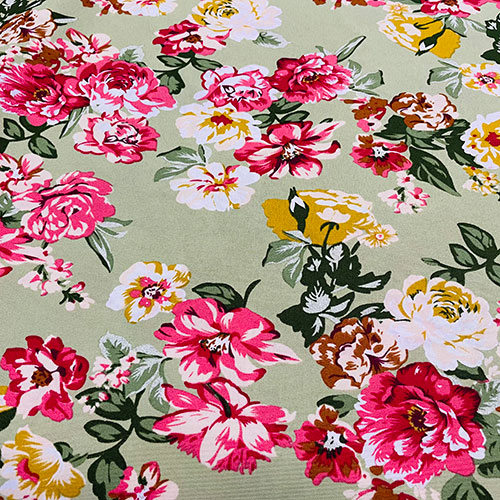 262-04 Floral Verde Seco